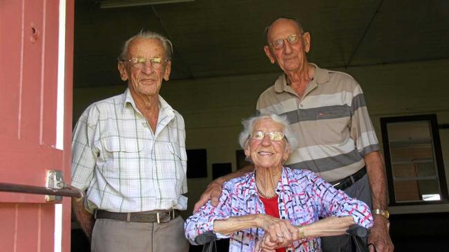 TREGEAGLE TREASURES: Three long-serving committee members of the Tregeagle Hall, Kevin Hermon, Dorothy and Allen Davis, will be honoured at a morning tea to thank them for their fantastic service. Picture: Alison Paterson