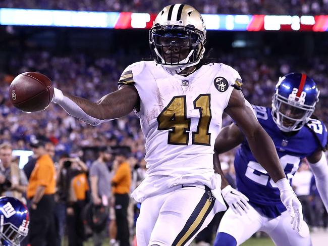 New Orleans star running back Alvin Kamara. Picture: Getty Images