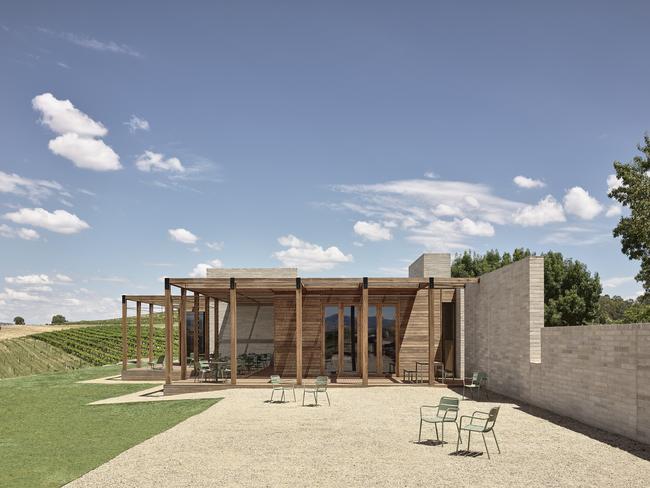 The winery has won a host of architecture awards. Picture: Derek Swalwell