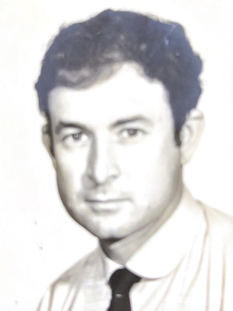 Dr Fred Morgan in the mid 1960s, when he started studying medicine. Photo credit: Audrey Moustoukas and Angela Hayes