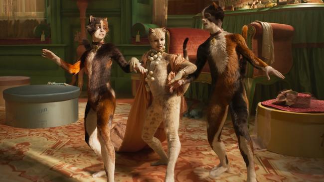 ‘Cats’ also starred Judi Dench, Jason Derulo, Francesca Hayward, Ian McKellen, Idris Elba, James Corden and Taylor Swift. Picture: Universal Pictures