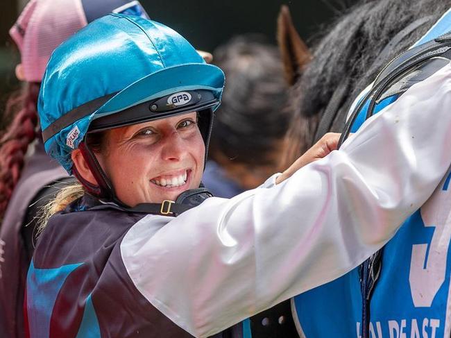 Chelsey Reynolds was injured while undertaking track work at Finniss. Picture Supplied