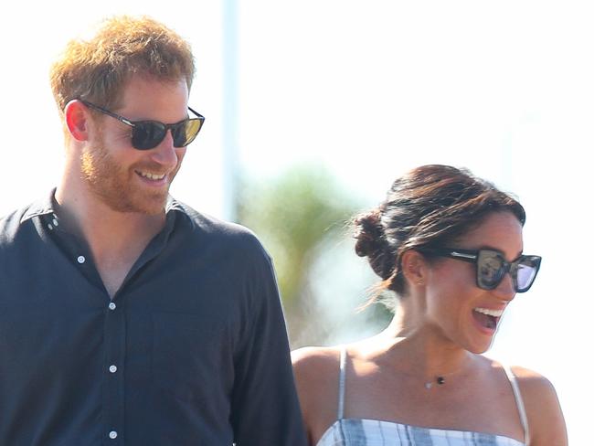 Prince Harry and Meghan Markle in Australia in 2018. Picture: Getty