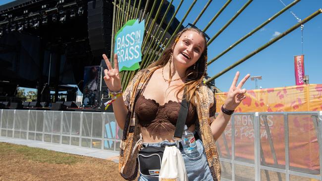 Grace Farley at the 2024 edition of BASSINTHEGRASS. Picture: Pema Tamang Pakhrin