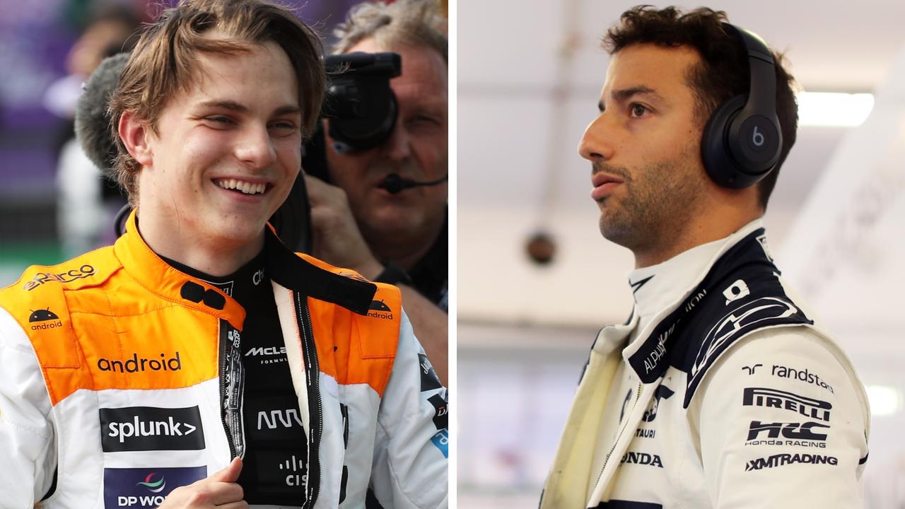 Oscar Piastri and Daniel Ricciardo