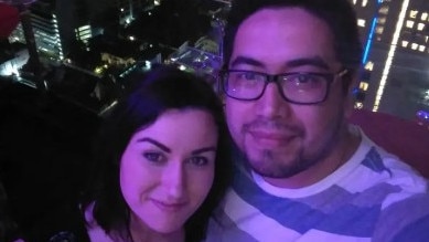Willaston mum Kristen Dowdell, 39, with her partner Jesse. Kristen tragically died in hospital this month after she was involved in a crash with a truck on Horrocks Highway in Templers on April 23.