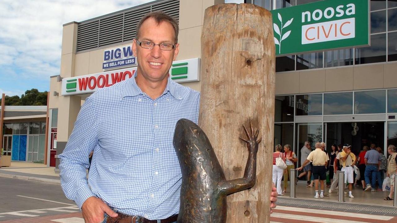 Mark Stockwell at the Noosa Civic opening.