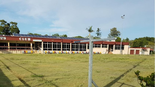 Long grass at the formerly immaculate Moorooka Bowls Club site. Picture: File