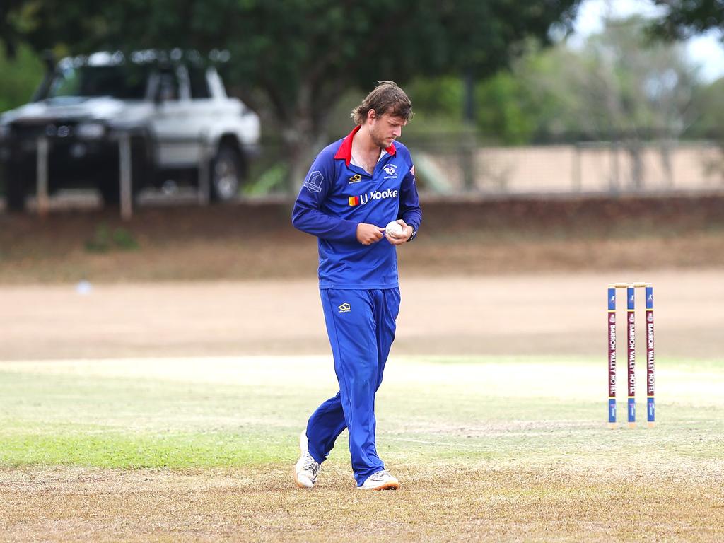 Pictured: Sean Prior. Atherton v Barron River. Cricket Far North 2024. Photo: Gyan-Reece Rocha