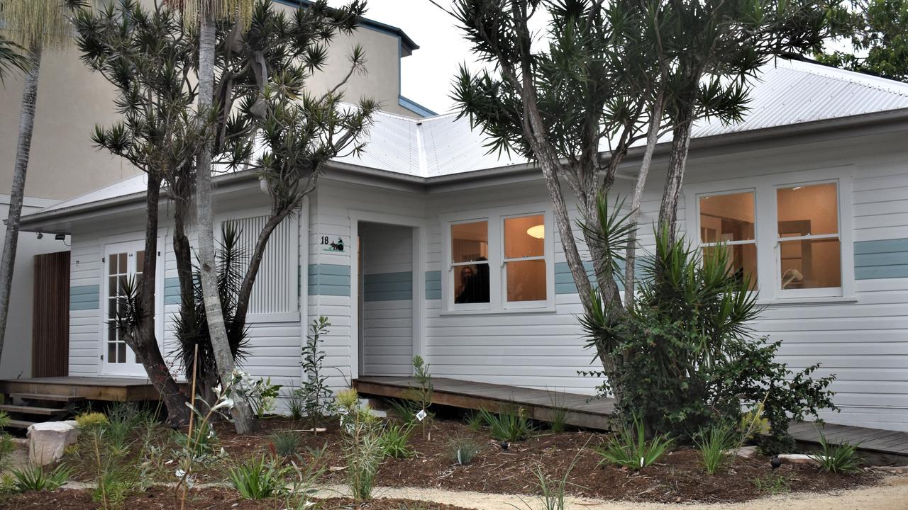 Fletcher St Cottage, Byron Bay supports the local homeless population. Picture: Tessa Flemming