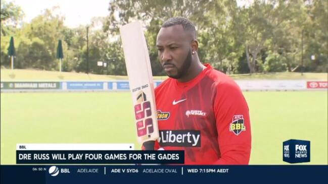 Andre Russell ready to fire in BBL