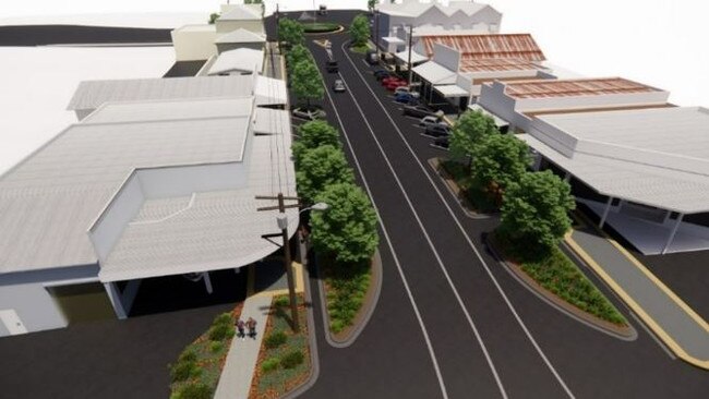 The new designs include the removal of two islands and a crossing, new footpaths, bike racks and recognition of traditional owners throughout.