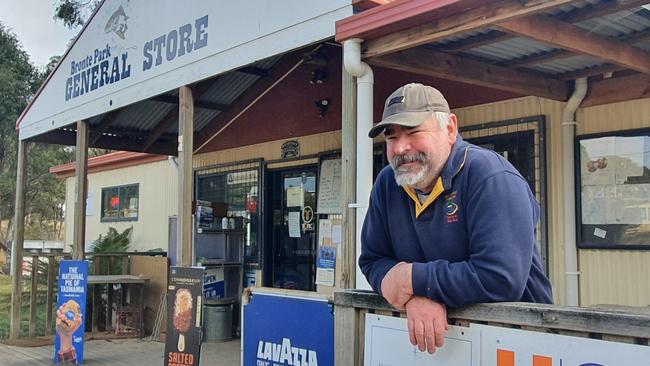 Bronte Park General Store owner Shane Hedger, who has recently put his classic country store on the market. Picture: Charles Wooley