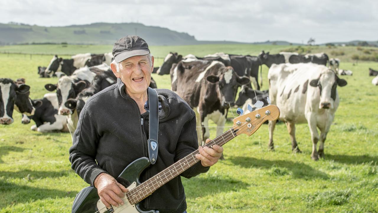 Dairy rock star still milking at 82