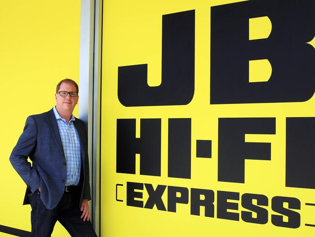 JB Hi-FI chief Richard Murray. Picture: Aaron Francis