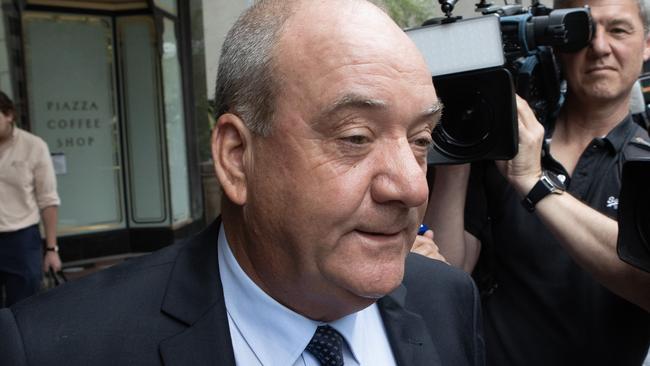 SYDNEY, AUSTRALIA - NewsWire Photos, February 7th, 2022: Former NSW Liberal MP Daryl Maguire outside the Downing Centre court today. Picture: NCA NewsWire / Brendan Read. Picture: NCA NewsWire / Brendan Read