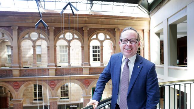 15/11/2017: Alan Joyce speaking at the Boss Leadership Summit in Sydney on the day of the same sex marriage plebiscite results. Hollie Adams/The Australian