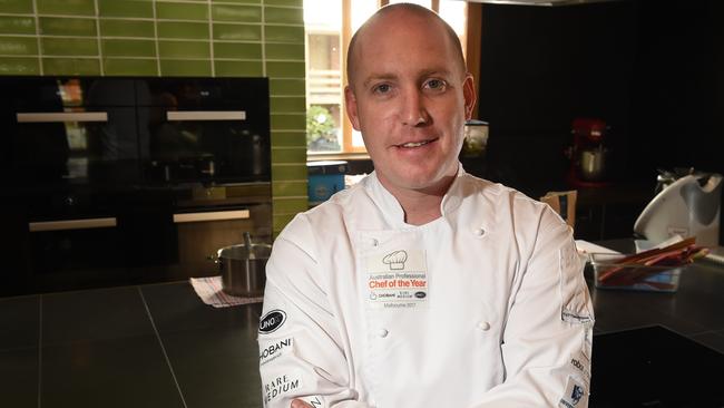 Flinders chef Michael Cole has won through to be Australia's representative at a prestigious international cooking competition. Picture: Chris Eastman