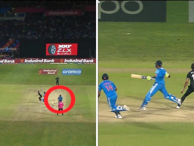 Virat Kohli sold his teammate down the river. Photo: Fox Cricket.