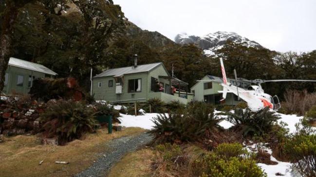 Czech tourist Pavlina Pizova survived a month in this remote hut on New Zealand’s South Island. Picture: New Zealand Central District Police