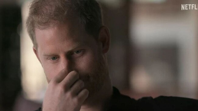 In a trailer for the show, Prince Harry slammed the 'hierarchy' of the Royal Family. Picture: Netflix