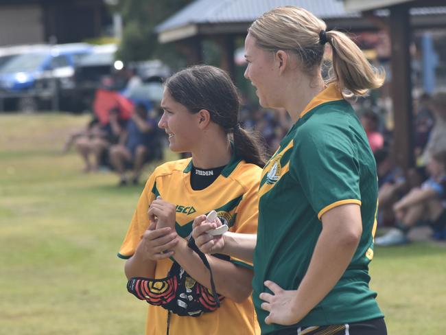 Faces of the CQ Capras under-17 and under-19 girls open trials at St Brendan's College, Yeppoon, on November 16, 2024.