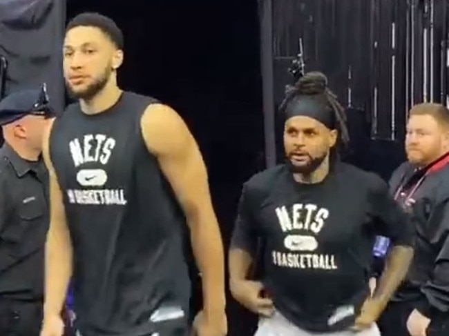 Patty Mills was right by Ben Simmons' side in Philadelphia.