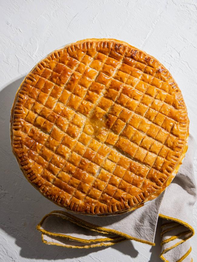 Country-style chicken pot pie. Picture: Nikki To