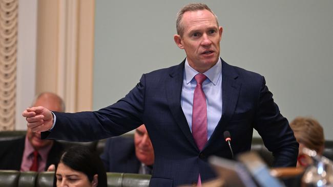 Energy Minister Mick de Brenni did not answer The Courier-Mail’s questions about whether the government was offering increased prices for property. Picture: Lyndon Mechielsen/Courier Mail