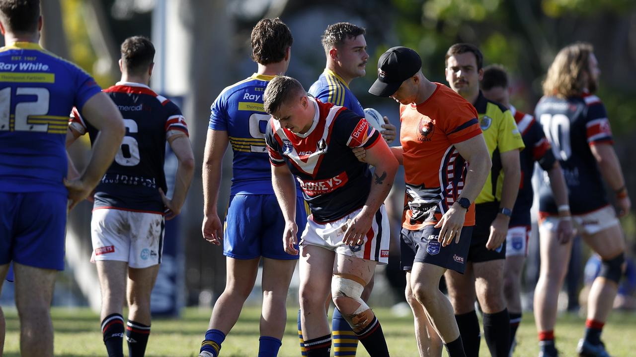 Erina Eagles forfeited every grade against Toukley Hawks. Picture: Michael Gorton