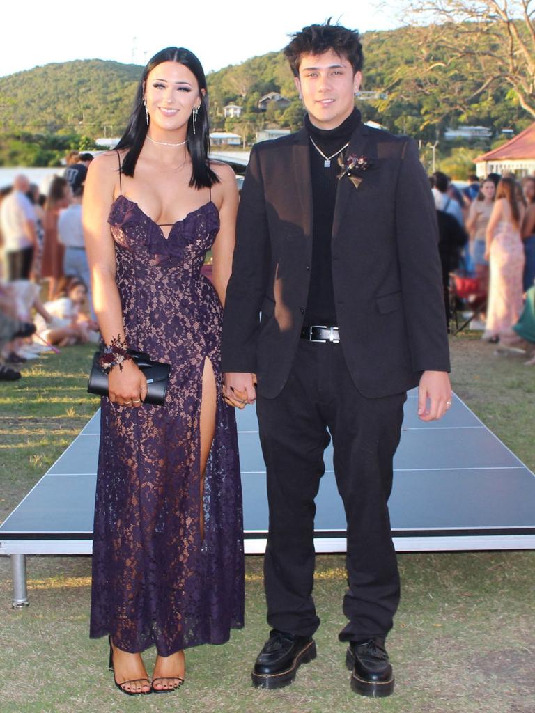 Emma and Eli at the St Ursula's College Formal. Photo: Contributed