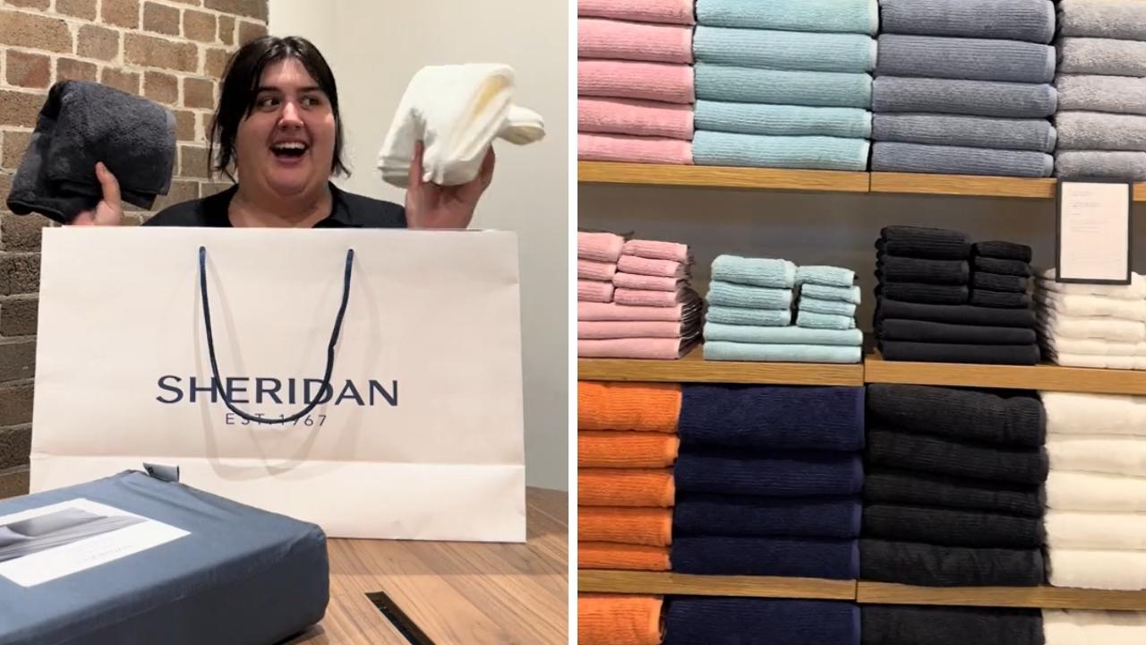 From $10: Huge price drop on Sheridan towels