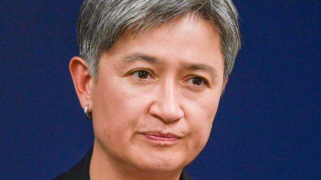 Opposition foreign affairs spokeswoman Penny Wong will attack the government’s hawkish rhetoric on China in a major speech on Tuesday. Picture: Brenton Edwards