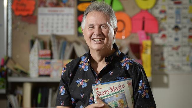 Woodcroft Primary School teacher Steve Campbell will be retiring from teaching on February 15 after 30+ years in the job. Picture: Bianca De Marchi