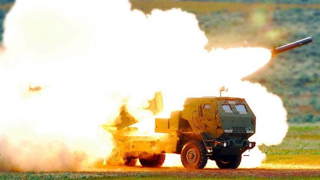 A US Army High Mobility Artillery Rocket System (HIMARS). Picture: Supplied