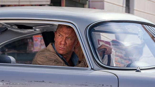 Daniel Craig and Léa Seydoux in a scene from No Time To Die.