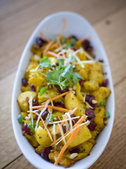 Aloo Gobi Rice dish at Adelaide’s Daugher in Law.