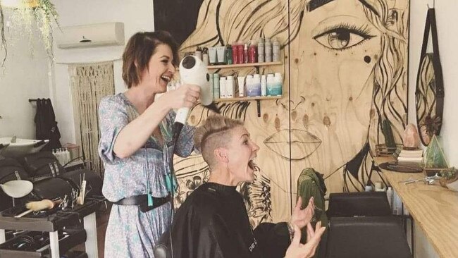 Kerry Jenkins came in second place in NSW's best hairdressers. Picture: Supplied