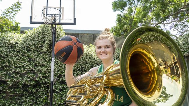 Alana Goodchild has a role she loves with the Sydney Flames off the court. AAP/Matthew Vasilescu