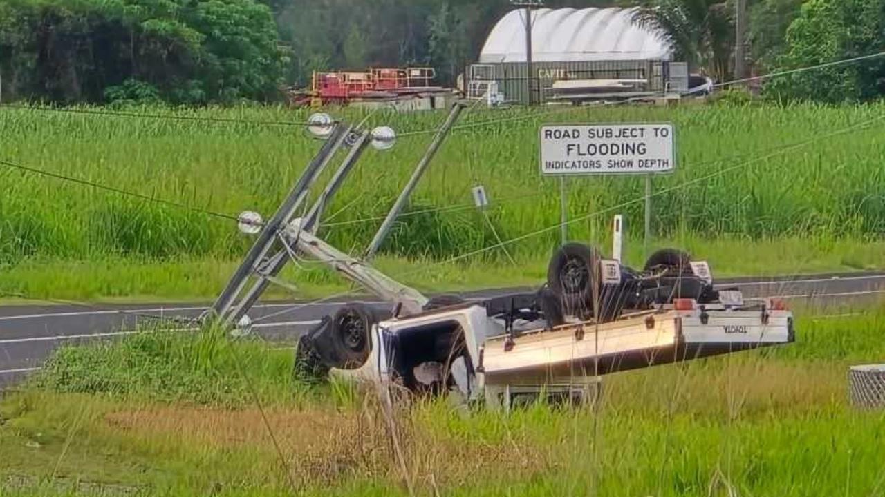 Thousands Without Power After Car Crash Into Power Pole At Yorkeys Knob 