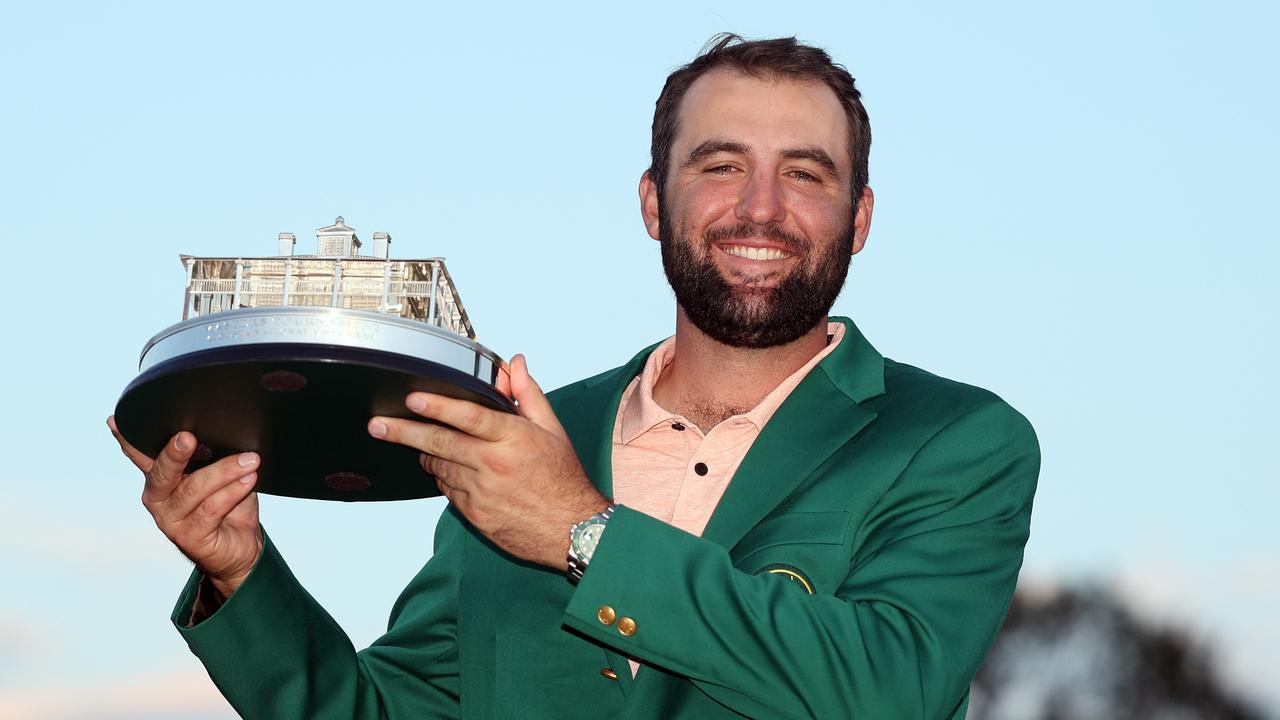 Scottie Scheffler has won his second green jacket. (Photo by Warren Little/Getty Images)