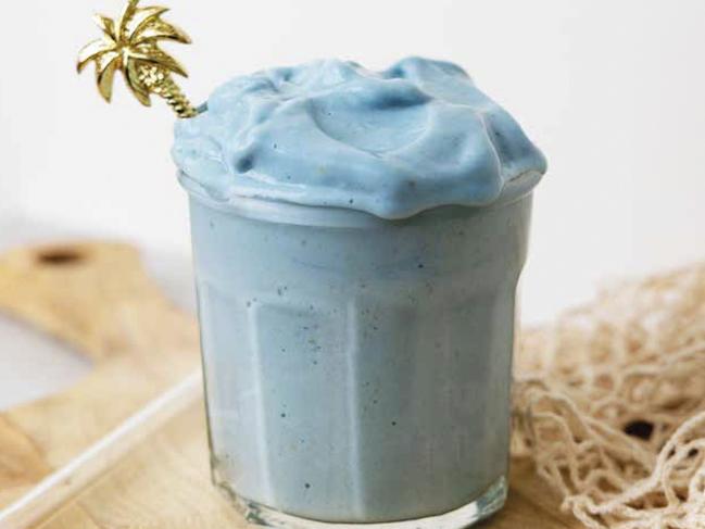 Blue Cloud Smoothie recipe from Smooth Life by Ashley and Taylor Johnston