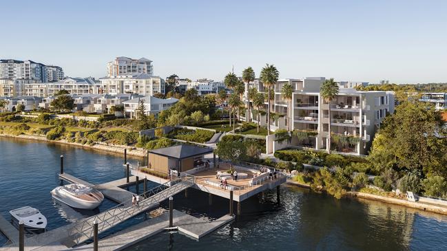 A new luxury waterfront development, Corsa Mortlake, overlooking Majors Bay in Sydney Harbour, has received approval to be developed. Picture: Supplied