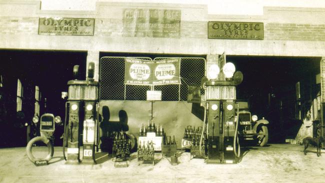 O'Sullivan's Garage in the early 1930s. Picture: supplied