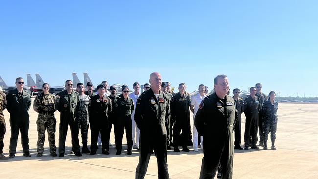 On Thursday, Exercise Pitch Black 24 officially opened at RAAF Base Darwin. Picture: Harry Brill.