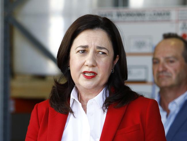 Queensland Premier Annastacia Palaszczuk has previously said increased trolling was taking a toll on her and her family. Picture: NCA NewsWire/Tertius Pickard