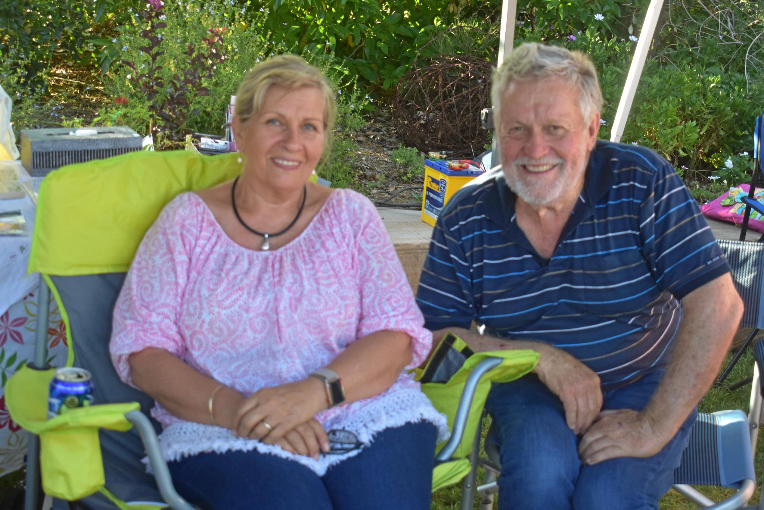 Christine and Tom Williams. Picture: Ellen Ransley