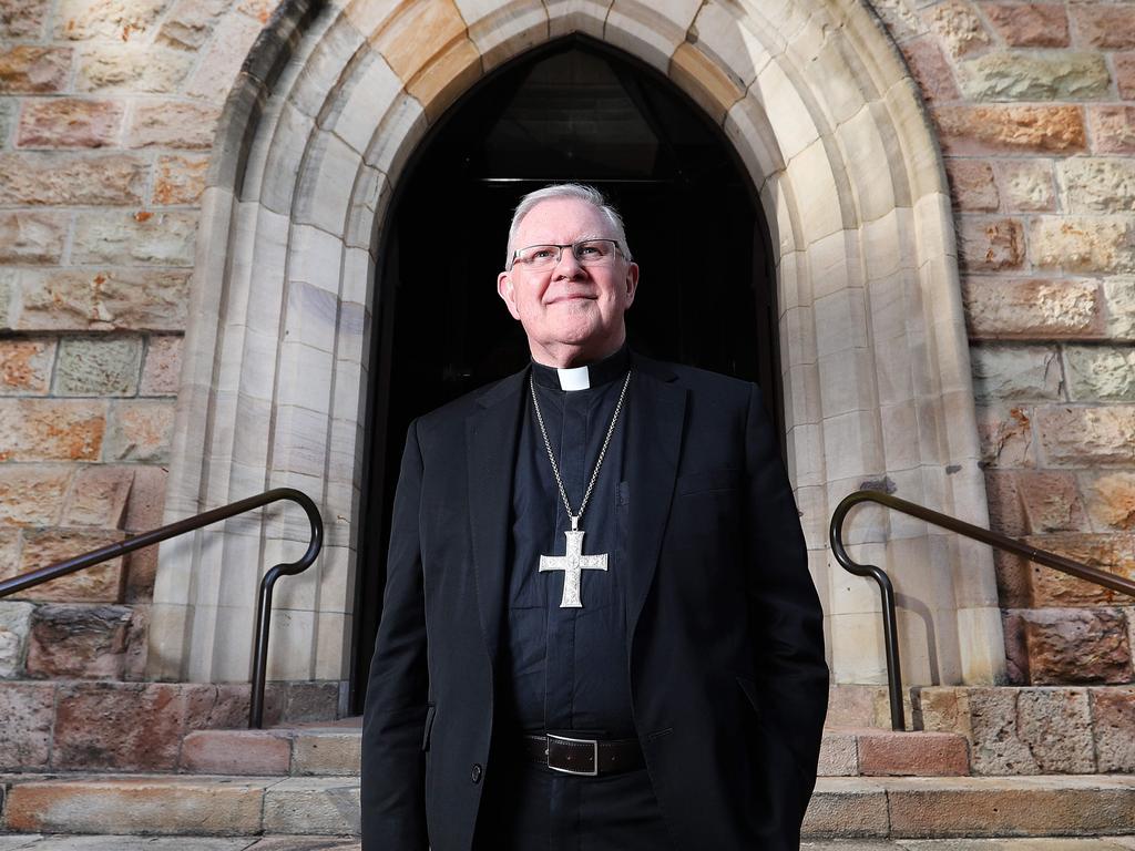 Archbishop Mark Coleridge when he celebrated his 70th birthday. Pics Tara Croser.