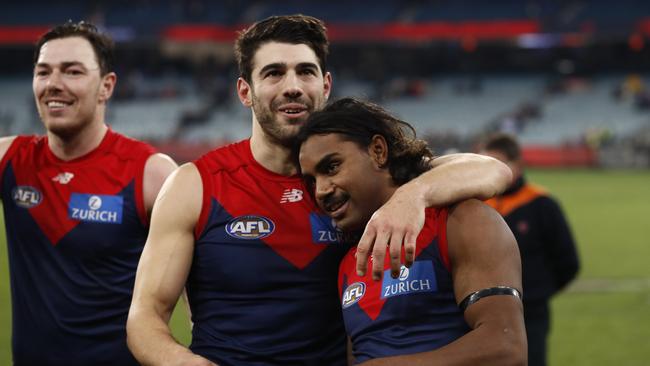 The AFL is investigating a racist social media post directed at Kysaiah Pickett. Picture: Darrian Traynor/Getty Images