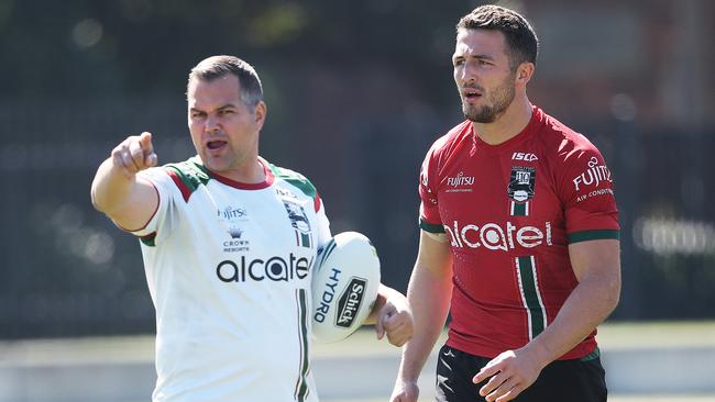 His relationship with the players has been key to Souths’ success. (Phil Hillyard)